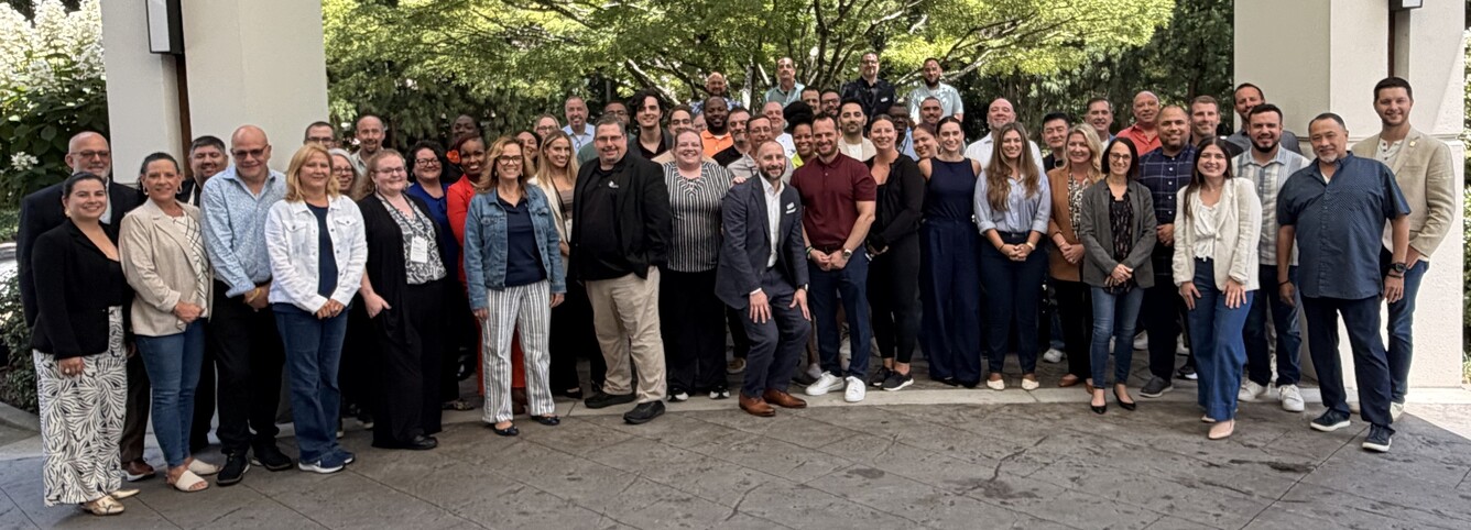 Group of people attending the Shaner food and beverage conference
