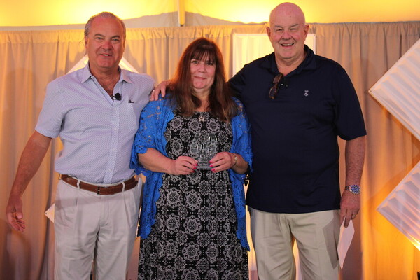 a group of people posing for a photo