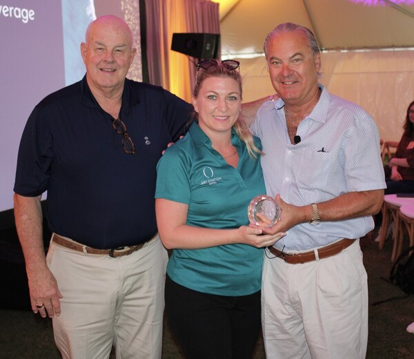 a group of people posing for a photo