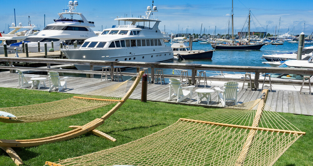 THE NEWPORT HARBOR HOTEL AND MARINA marina view