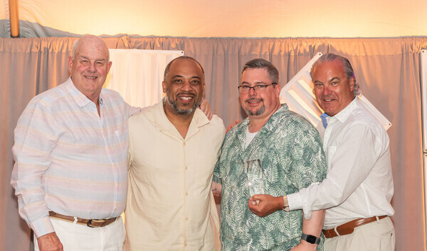 a group of men standing together